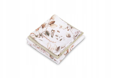 Set pelena muslini BabyOno Muslin Diaper Trio EG-0101, 3 copë, pambuk 100%