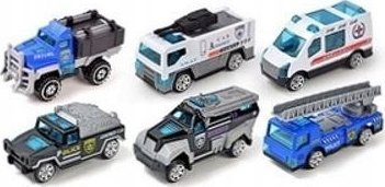 Set lodrash makina shpëtimi Blue Car MIX, për kalamaj 3+, shumëngjyrësh