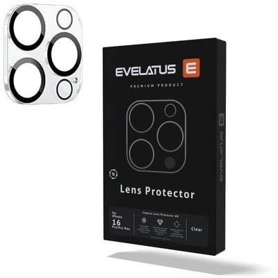 Mbrojtësja e lentes së kamerës Evelatus për Apple iPhone 17, Armor Clear, transparente