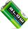 Bateri 9V Blow Super Heavy Duty 6F22, alkaline, jeshile