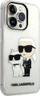 Mbulesë telefoni Karl Lagerfeld Glitter Karl and Choupette, TPU, për iPhone 14 Pro, transparente