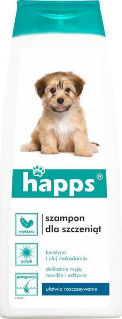 Shampo për këlysh Happs Delicate, me keratinë, 200ml, neutrale