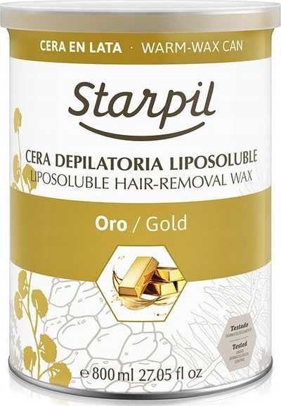 Dyllë depilimi Starpil Gold Cera Oro, me shirita, 800ml