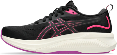 Atlete vrapimi Asics Fortitude, GEL, për mbingarkesë të lehtë, të zeza me rozë