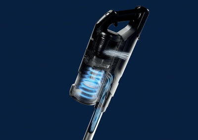 Fshesë me korrent vertikale Hoover HF610HX 011, pa kabllo, 40 min, 0.7L, e zezë