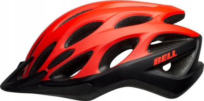 Kaskë biçiklete Bell Traverse, MTB, madhësi e vetme 54–61 cm, e kuqe me të zezë