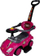 Makinë lodër ride on Leantoys Mega Car 3 in 1, me shtytës, për fëmijë, rozë