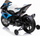 Motocikletë elektrike për kalamaj BMW HP4, 12V, rrota EVA, blu