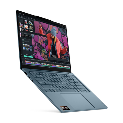 Laptop Lenovo Yoga 7 2-in-1, 14", AMD Ryzen AI 5 340, 16GB RAM, 512GB SSD, i argjendtë