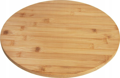 Pjatë servirëse rrotulluese Orion, bambu, 35 cm, natyrale