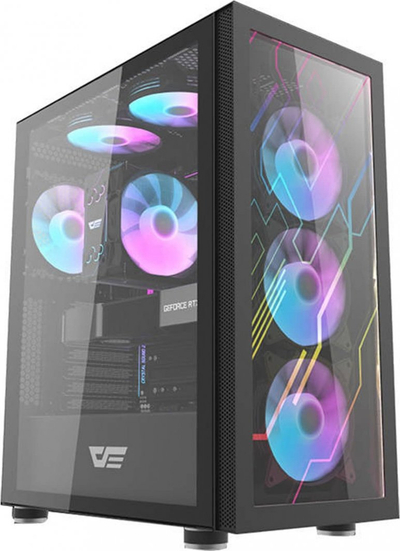Kasë Darkflash DK210 ARGB, Midi Tower
