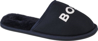 Шапки за деца Boss Logo Slippers Jr J29312, синтетички, удобни, темно сини