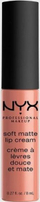 Ruj NYX Professional Makeup Soft Matte Lip Cream, mat, 8ml, rozë