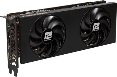 Karta grafike PowerColor AMD Radeon RX 7700 XT, 12GB GDDR6, PCIe 4.0, e zezë