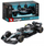 Maket makine garuese Bburago Mercedes F1 W16, shkalla 1:43, me bazë plastike, e zezë