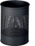 Kosh plehrash Durable, rrumbullak, metal, me vrima, i zi