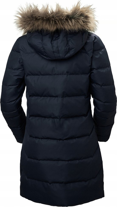 Parka për goca Helly Hansen Aden Down, e gjatë, me pupla, blu e errët