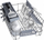 Enëlarëse e integruar Bosch SPV4HKX10E, 45cm, 10 sete, inoksi