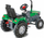Traktor lodër me pedale Jamara Power Drag, sedilje e rregullueshme, me borie, jeshil