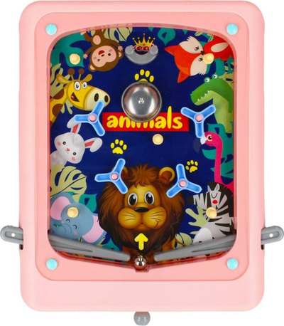 Loja pinball Mega Creative Flipper Game, arcade portative, për fëmijë, shumëngjyrëshe