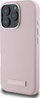 Futollë Karl Lagerfeld FW Metal Plate për iPhone 16 Pro 6.3", me MagSafe, rozë