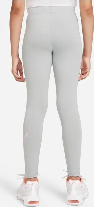 Легинси Nike Sportswear Favorites Jr DD6278-077, долги, за девојчиња, сиви