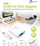 Kabllo lidhëse HDMI për VGA