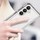 Заштитна маска Hurtel Outer Space за Samsung Galaxy S25 Edge, флексибилна рамка, зацврстен заден дел, проѕирна
