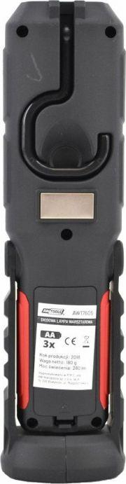 Magnet i baterisë AWTools, 2in1 Led, 3xAA 280