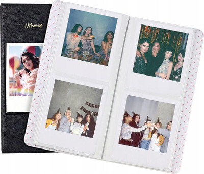 Album foto LoveInstant, 64 foto Polaroid Instax, i bardhë