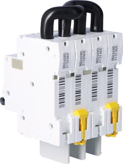 Ndërprerës qarku Schneider Electric C120 A9N, 2 pole, 13A, 800V DC, i bardhë