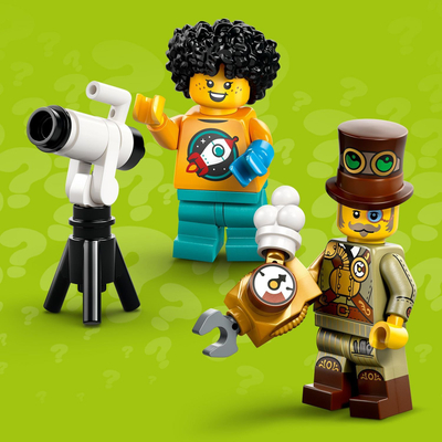 Set Lego Minifigures 71048 Seria 27, 9 copë, shumëngjyrësh