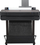 Printer i madh HP DesignJet T630, inkjet, me ngjyra, i zi