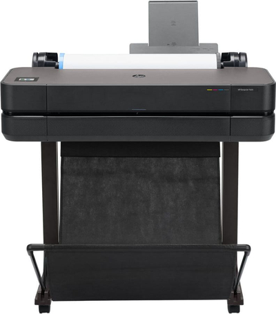 Printer i madh HP DesignJet T630, inkjet, me ngjyra, i zi