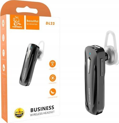 Kufje wireless Denmen DL22, Bluetooth, të zeza