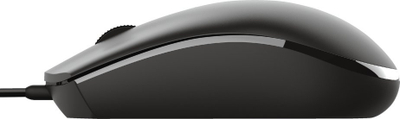 Maus Trust TM-101, me kabllo, USB, i zi