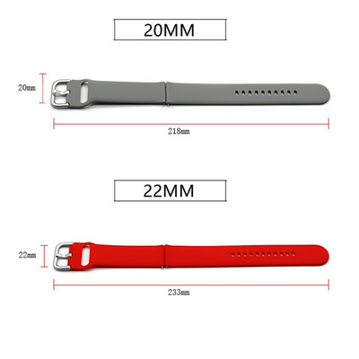 Rrip për orë 4wrist, 22 mm, portokalli