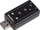 Kartë zanore USB RoGer, audio virtuale 7.1, hyrje për mikrofon, argjendtë
