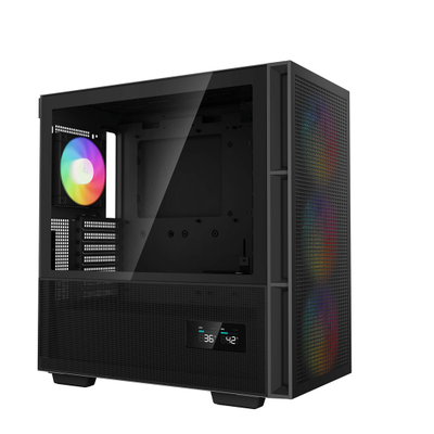 Kuti kompjuteri Deepcool CH560 ARGB Digital, Midi Tower, ATX, e zezë