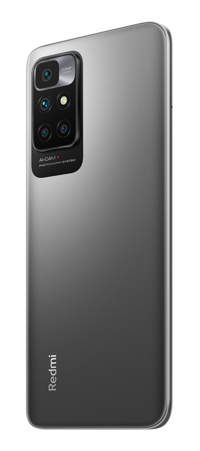 Celular Xiaomi Redmi 10 2022, 6.5" 4/64GB, i hirtë