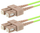 Kabllo fibër optike LOGON Professional Iron Pch Key 50/125, duplex, jeshile