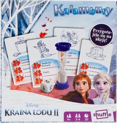 Loja me mimikë Charades Frozen 2, për fëmijë, shumëngjyrëshe