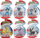 Figurina lodër Pokémon Battle Figure Pack, set me figura për koleksion, personazhe të përziera, shumëngjyrëshe