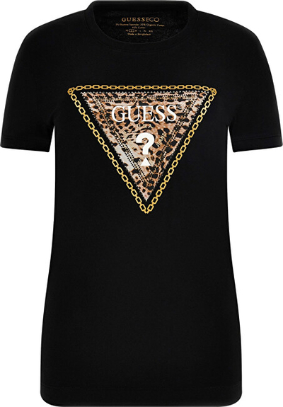 Maicë për Femra Guess T-Shirt Zwart, ngjyrë e zezë