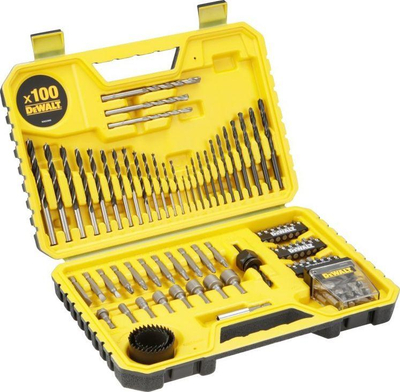 Set majash DeWalt për turielë / kaçavidë, 100 copë (DT71563)