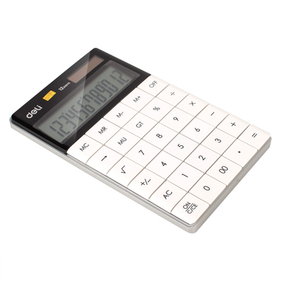 Kalkulator DELI 1589 modern 12digit i bardhë 1/10