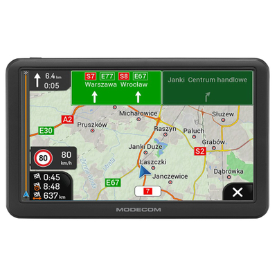 Навигација GPS Modecom FreeWAY CX 7.4, 7“, iGO Truck, црна