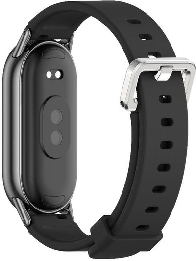 Ремче Tech-Protect IconBand Classic за Xiaomi Smart Band 8 9 10 NFC, флексибилен силикон, црно