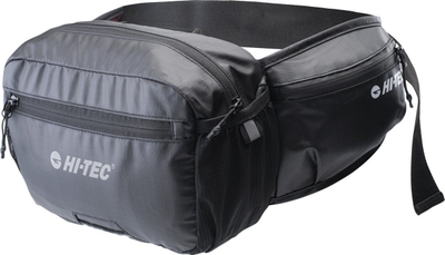 Çantë beli Hi-Tec Sudetes Waistpack 5L, rezistente ndaj ujit, gri