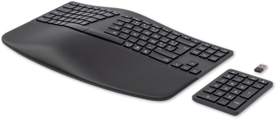 Set tastiere dhe numpadi HP 960, wireless Bluetooth, layout AZERTY belg, i zi